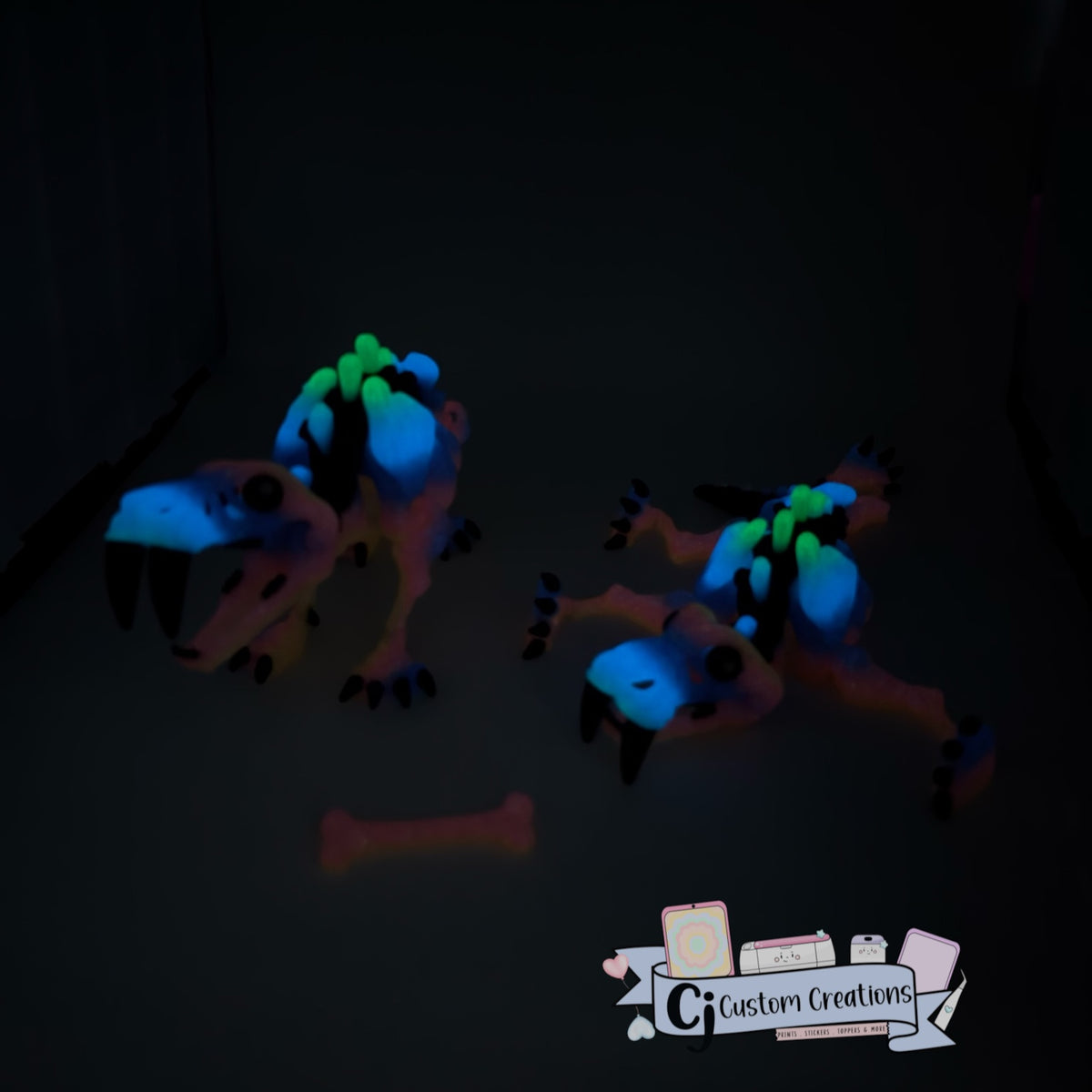 Luminous Skeleton SaberTooth