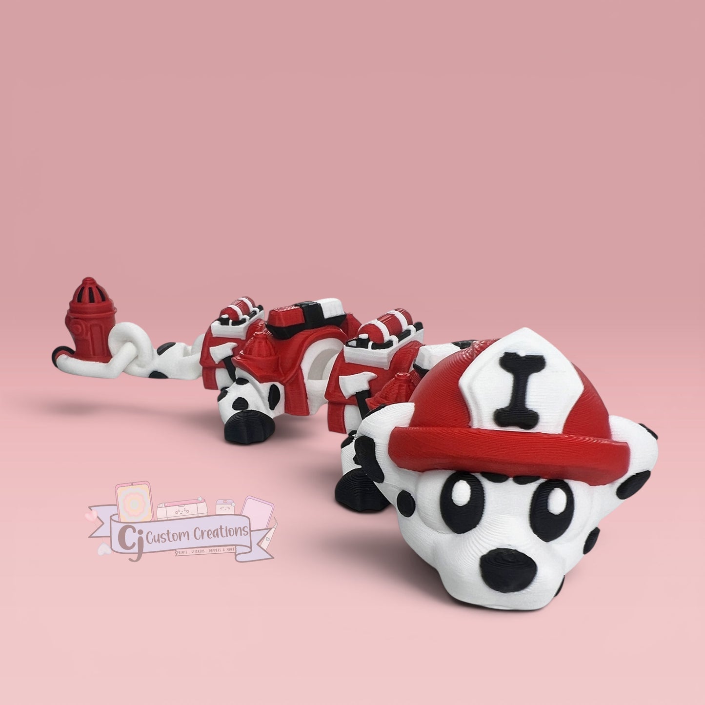 Dalmatian FireFighter Dragon