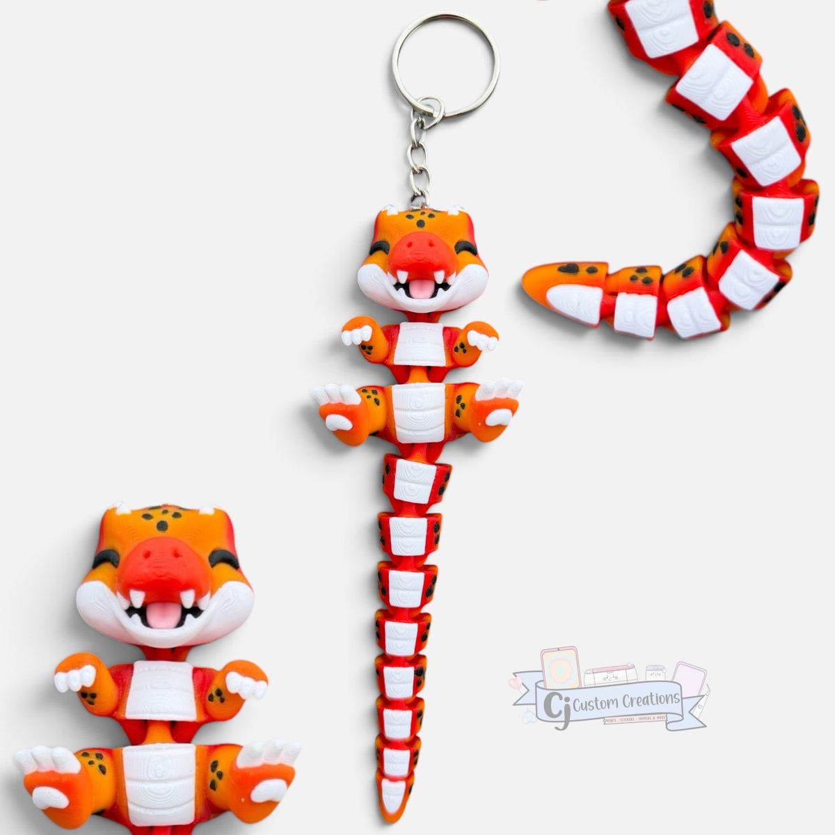 T-Rex Wiggle Tail Keychain
