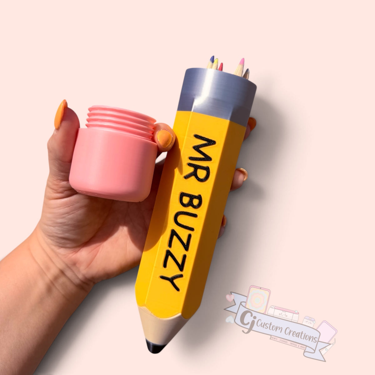 Teacher Personalised Pencil Holder