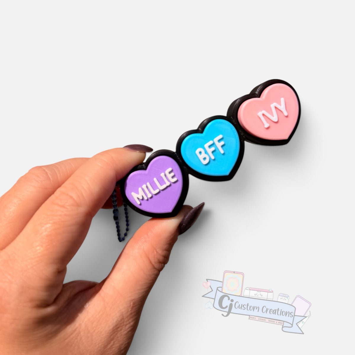 BFF clicker keychain