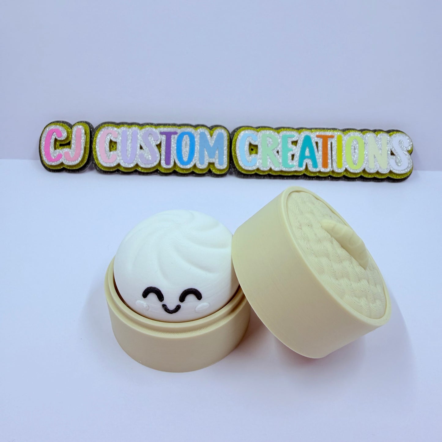 Dumpling Clicker Keychain