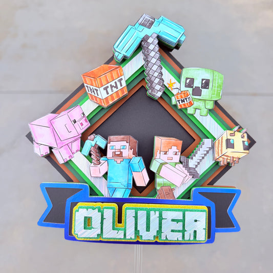 Minecraft Topper