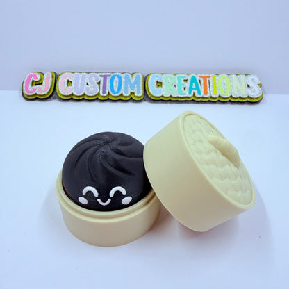 Dumpling Clicker Keychain