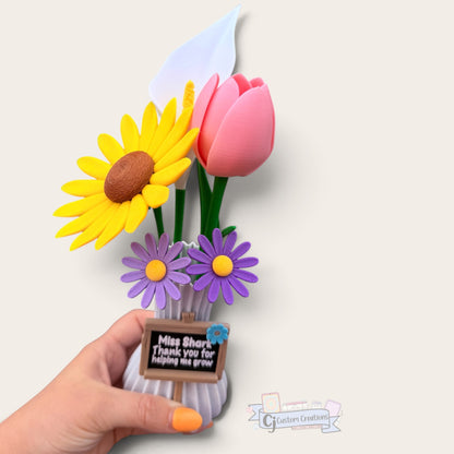 A Little Blooms of Thanks - Teacher