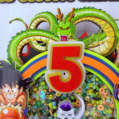 Saiyan Cake Topper