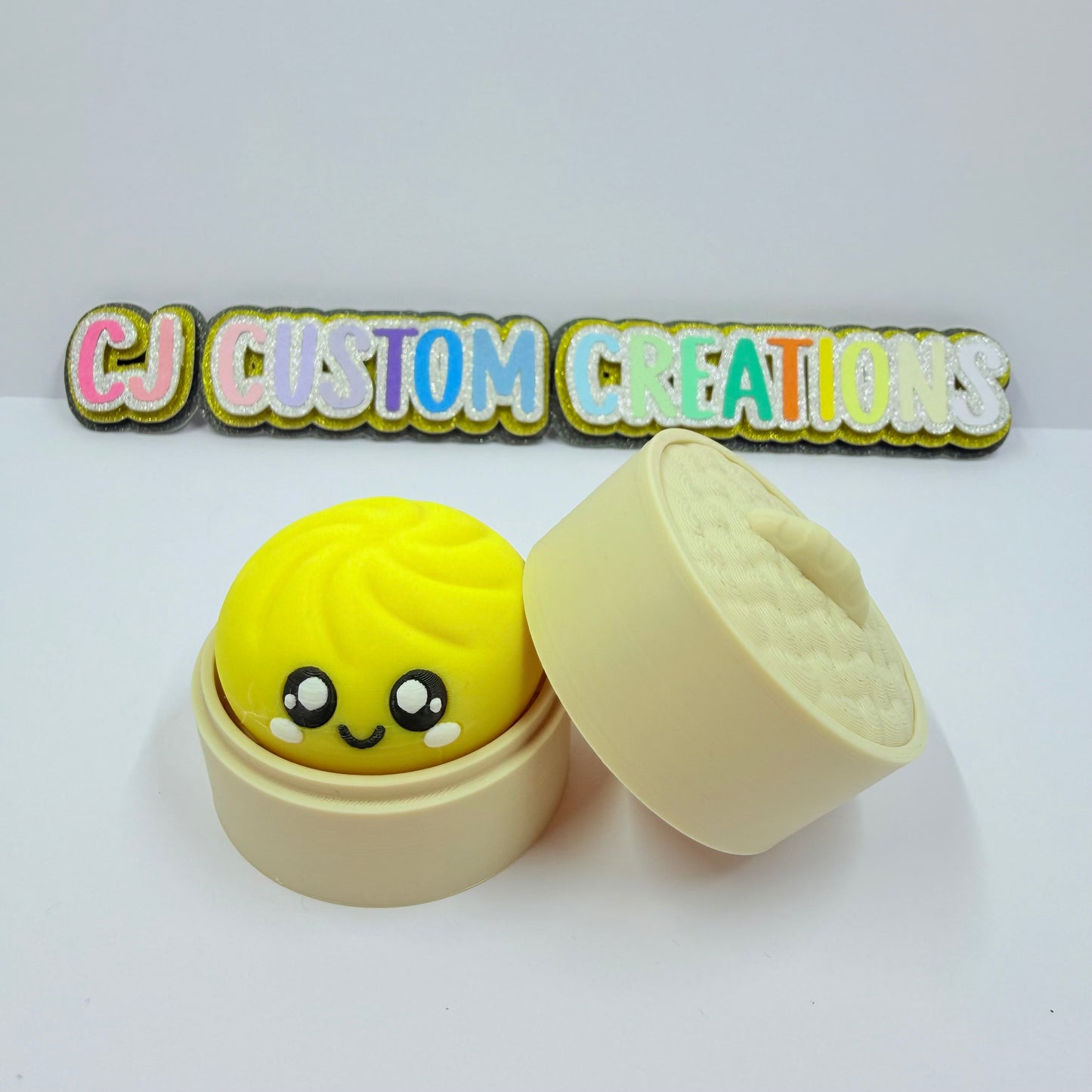 Dumpling Clicker Keychain