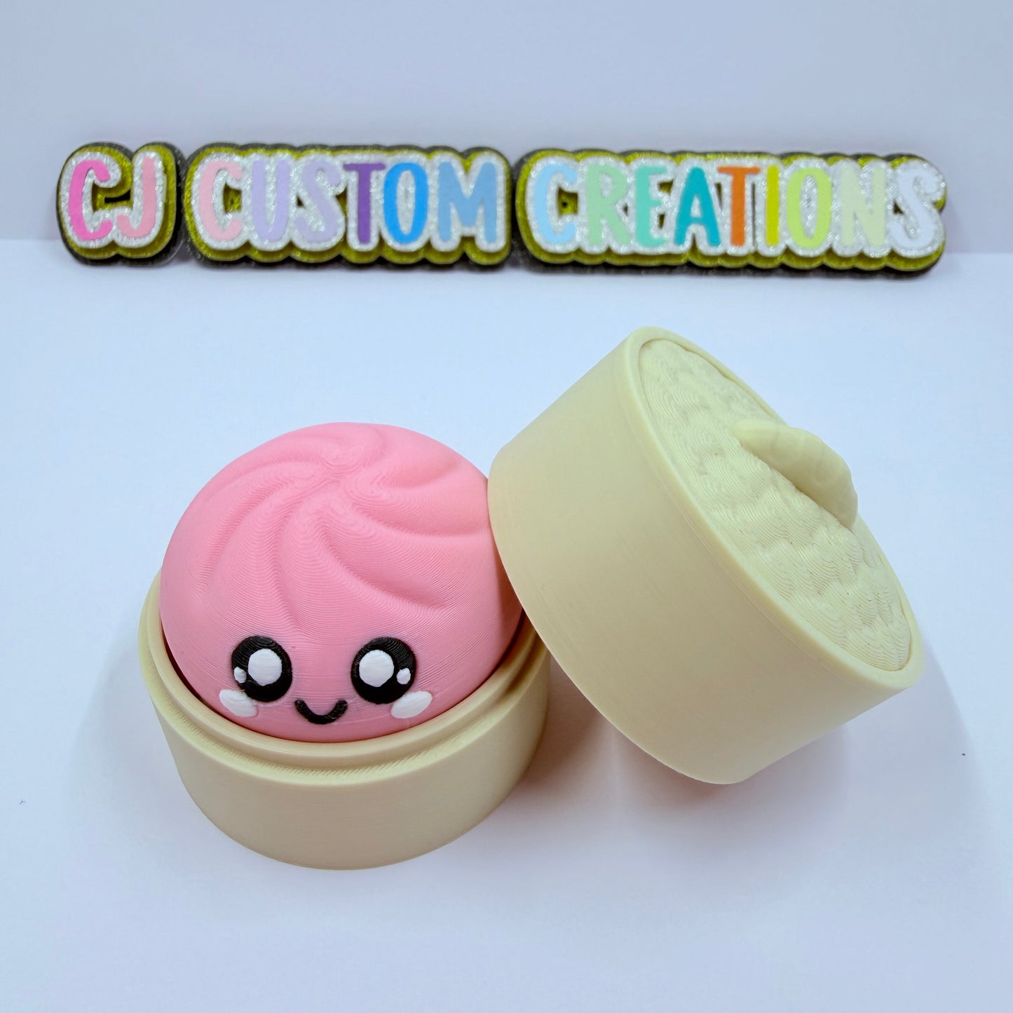 Dumpling Clicker Keychain