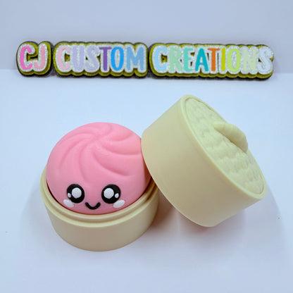 Dumpling Clicker Keychain