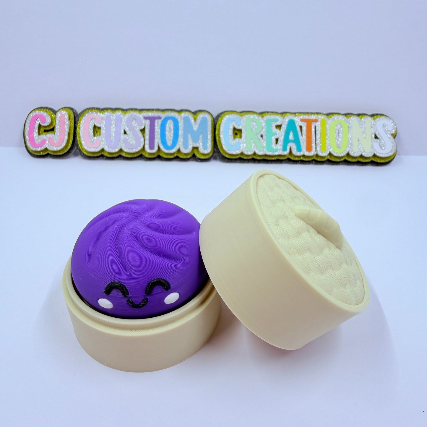 Dumpling Clicker Keychain