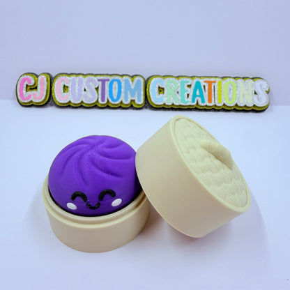 Dumpling Clicker Keychain
