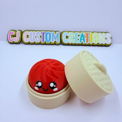 Dumpling Clicker Keychain