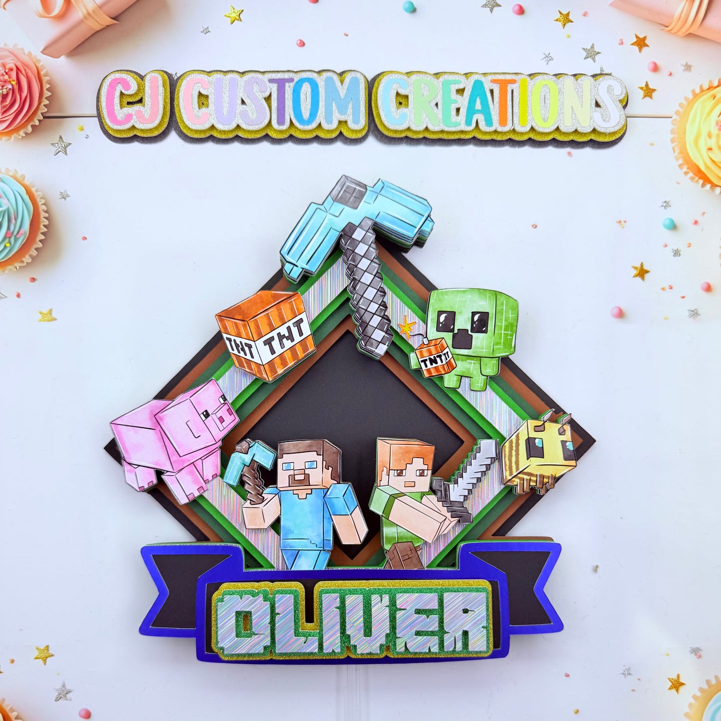 Minecraft Topper