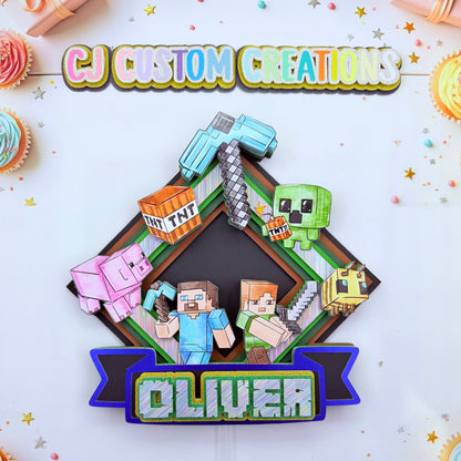 Minecraft Topper