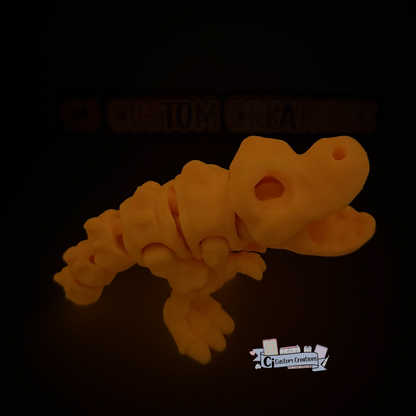 Glow Trex Skeleton Flexi