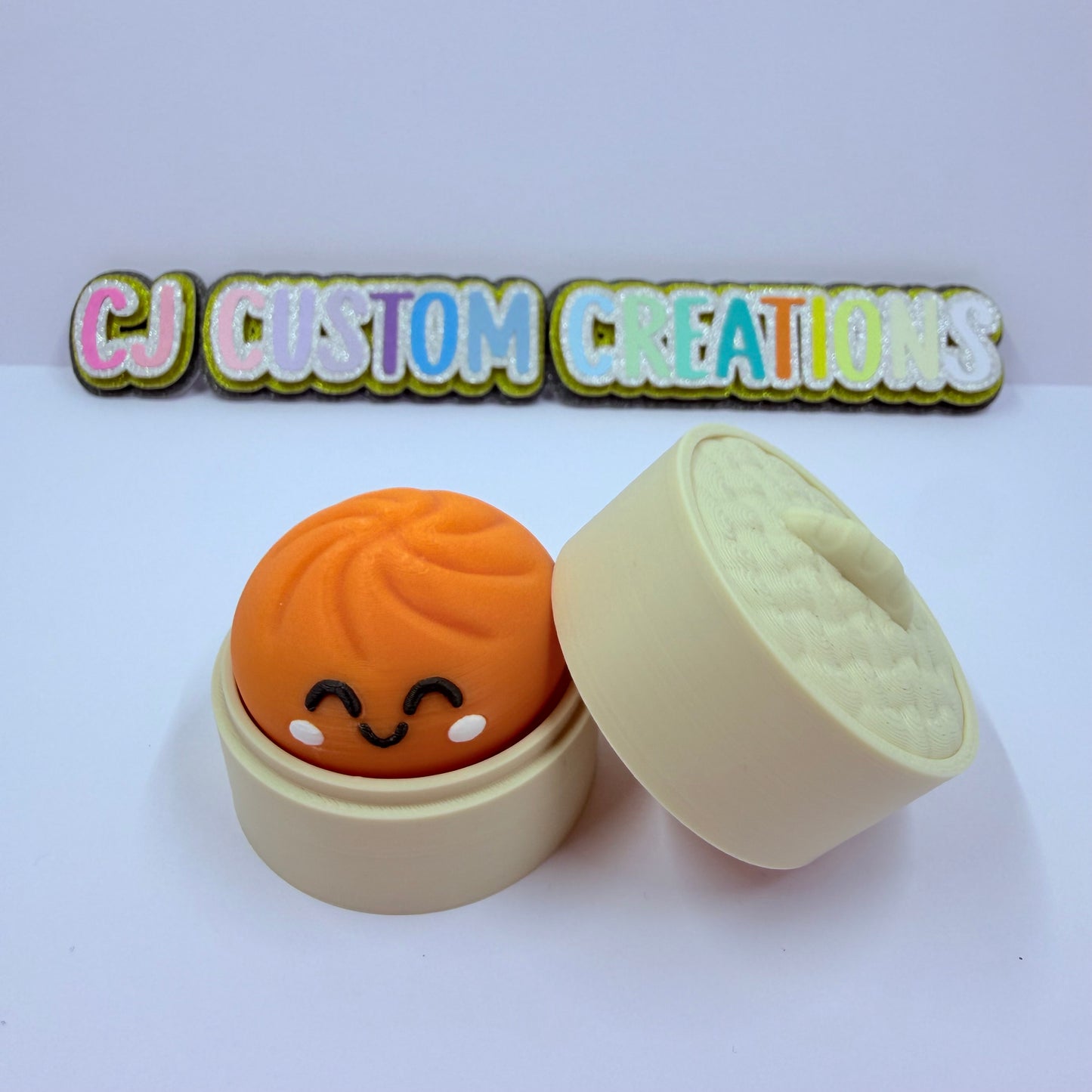 Dumpling Clicker Keychain