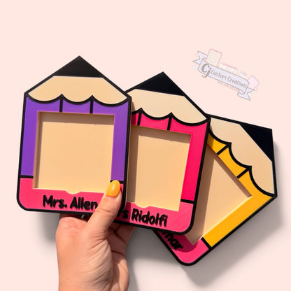 Teacher Personalised Sticky Note Holder
