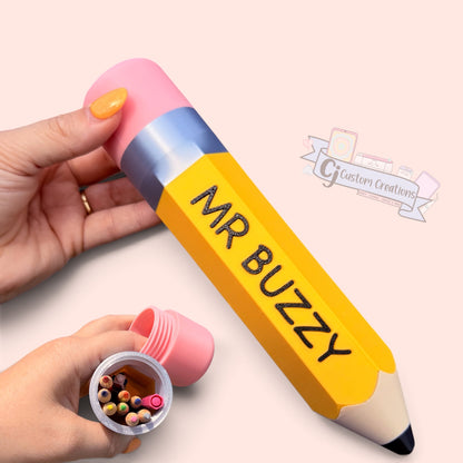 Teacher Personalised Pencil Holder