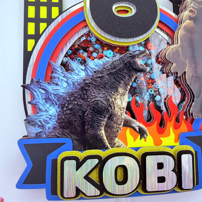 Godzilla Kong Topper
