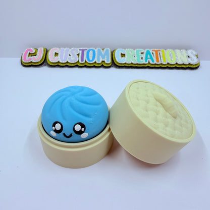 Dumpling Clicker Keychain