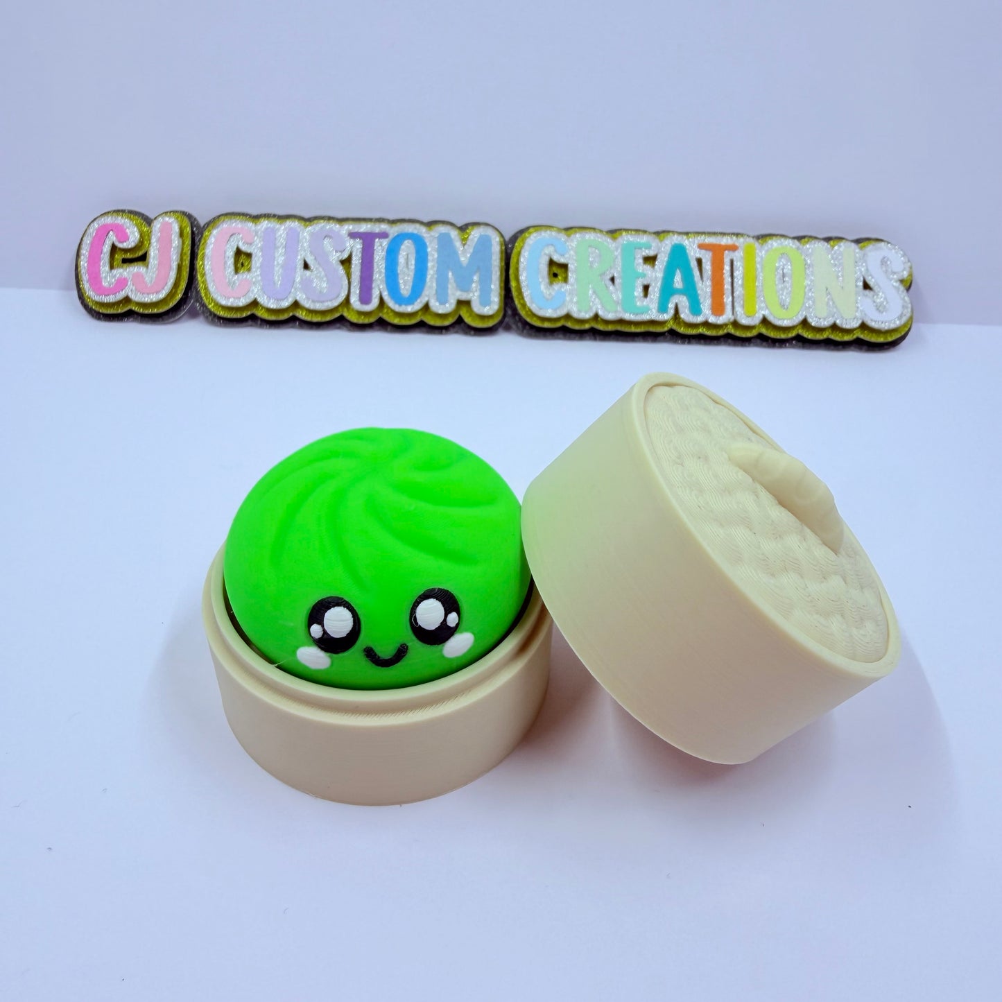 Dumpling Clicker Keychain