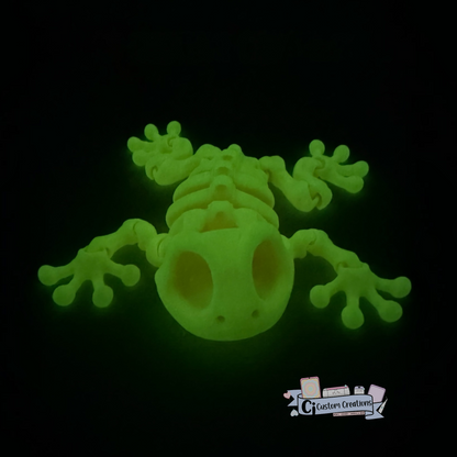 Glow Frog Skeleton Flexi