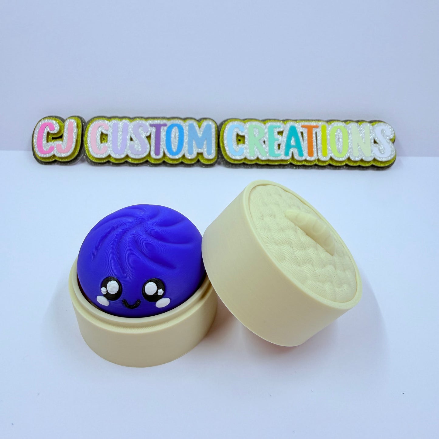 Dumpling Clicker Keychain