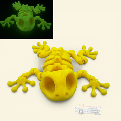 Glow Frog Skeleton Flexi