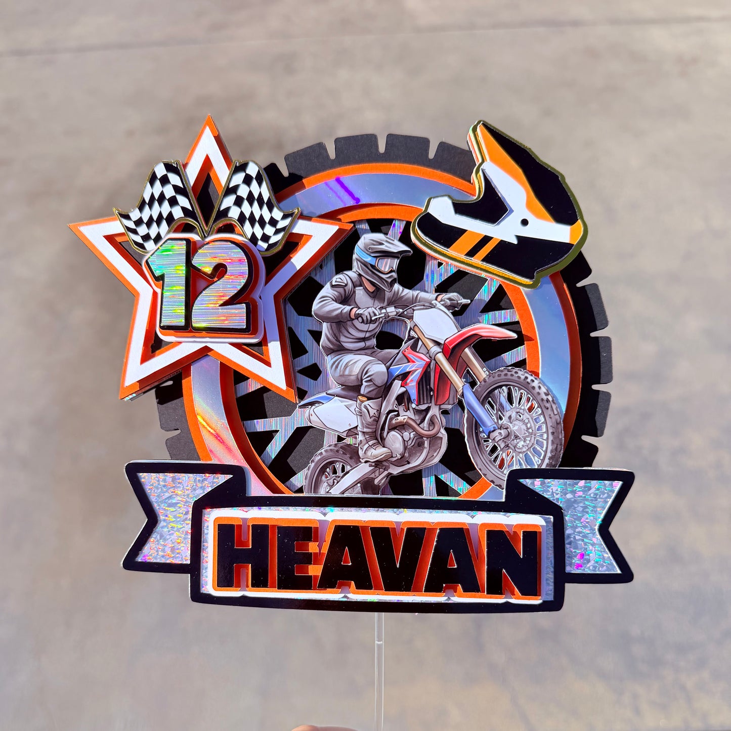 Motorcross Topper