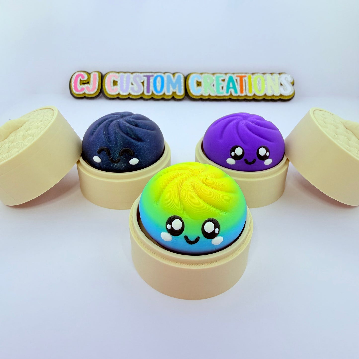 Dumpling Clicker Keychain