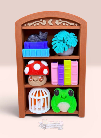 Cozy Bookshelf Clicker