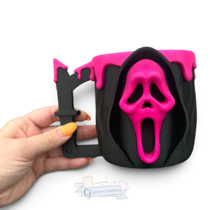 Ghostface ice cream holder