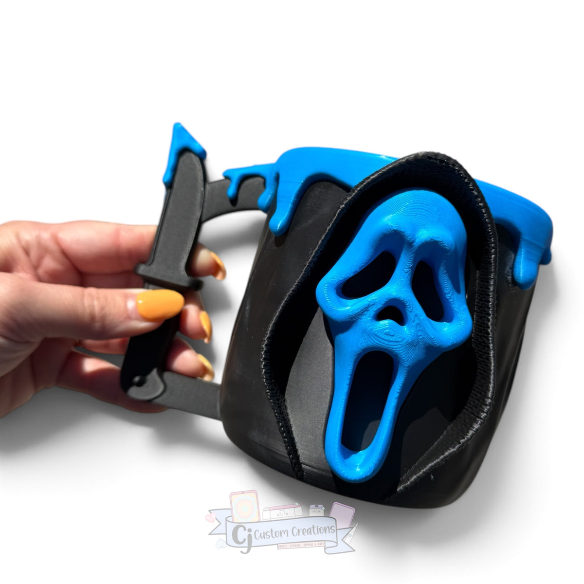 Ghostface ice cream holder