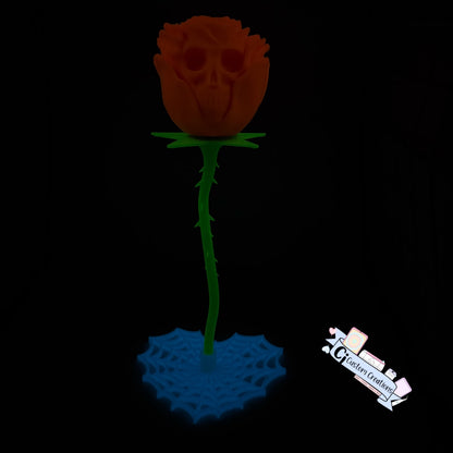 Glow Skull Rose