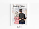 Personalised Couples Print