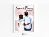 Personalised Couples Print