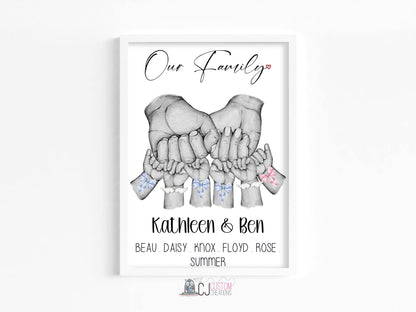 Our Family knuckles