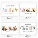Themed name print