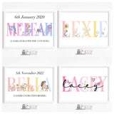 Themed name print