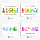 Themed name print