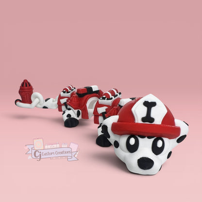 Dalmatian FireFighter Dragon