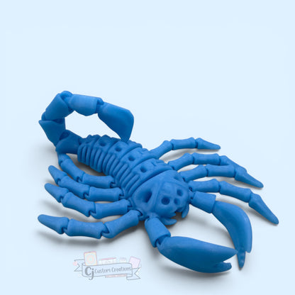 Glow Scorpion Skeleton Flexi