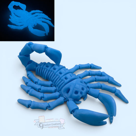 Glow Scorpion Skeleton Flexi