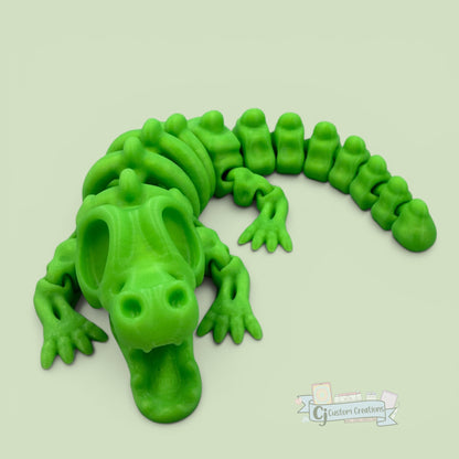 Glow Croc Skeleton Flexi