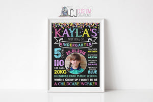 First day of school - Design 1