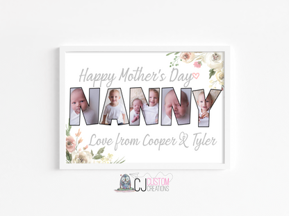 Name Image Print