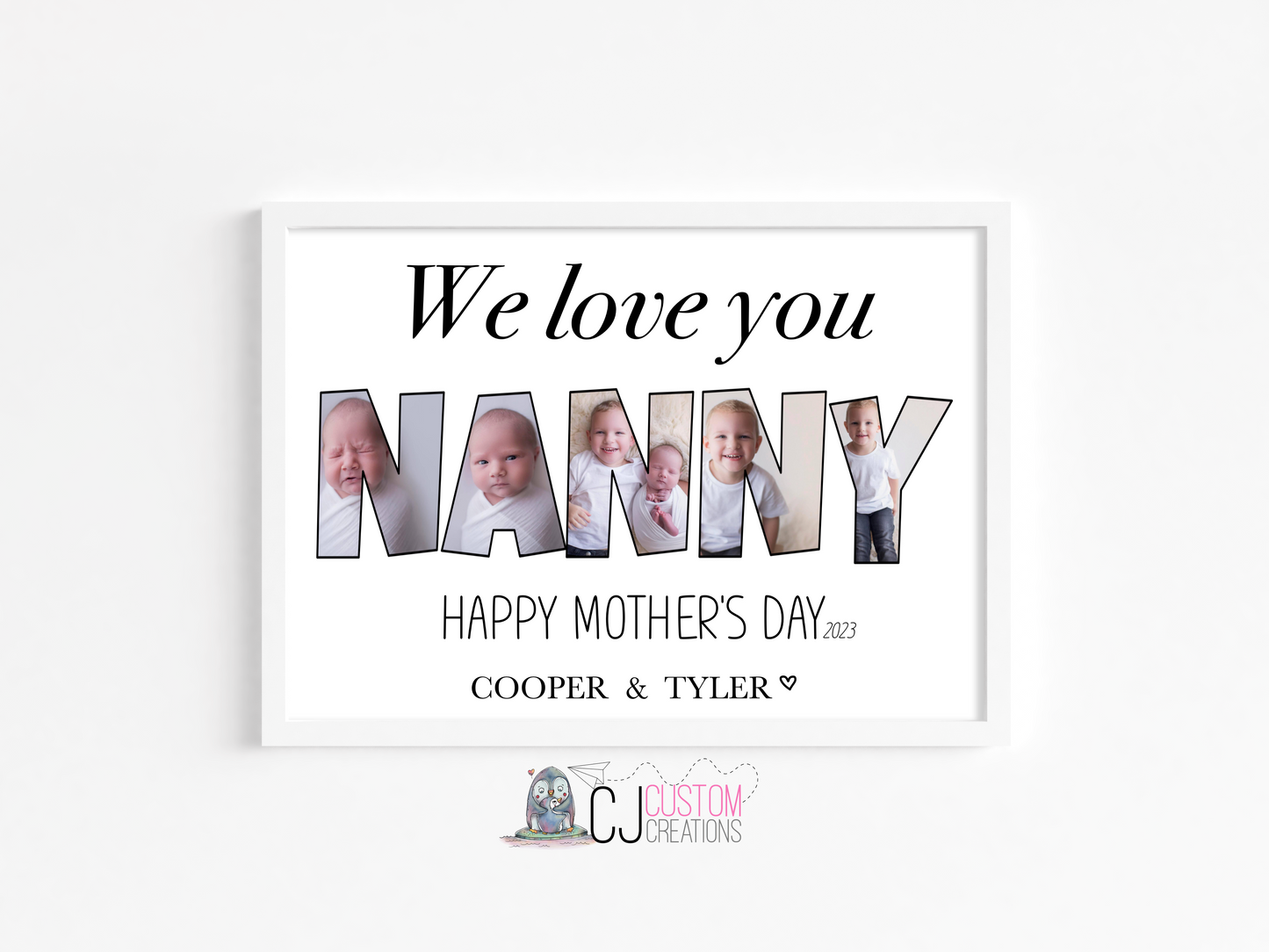 Name Image Print