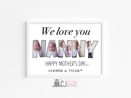 Name Image Print