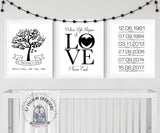 Family 3 Piece Print Set