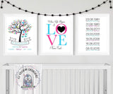 Family 3 Piece Print Set